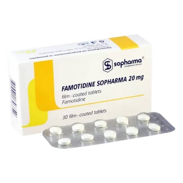 Supports normal digestion — Sopharma Famotidine 20mg,