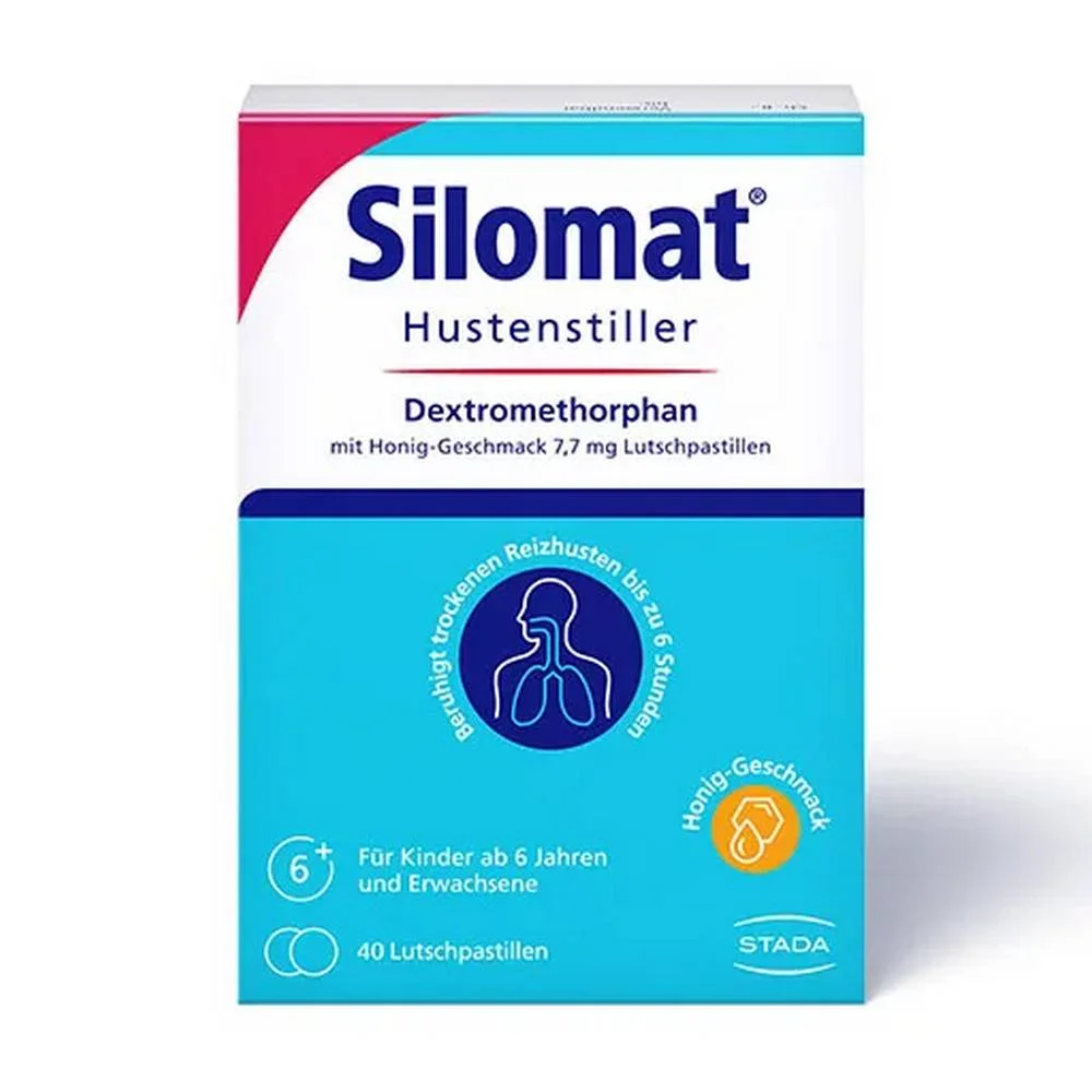Silomat Dry Cough Marshmallow & Honey Syrup – Gentle & Effective Cough Relief