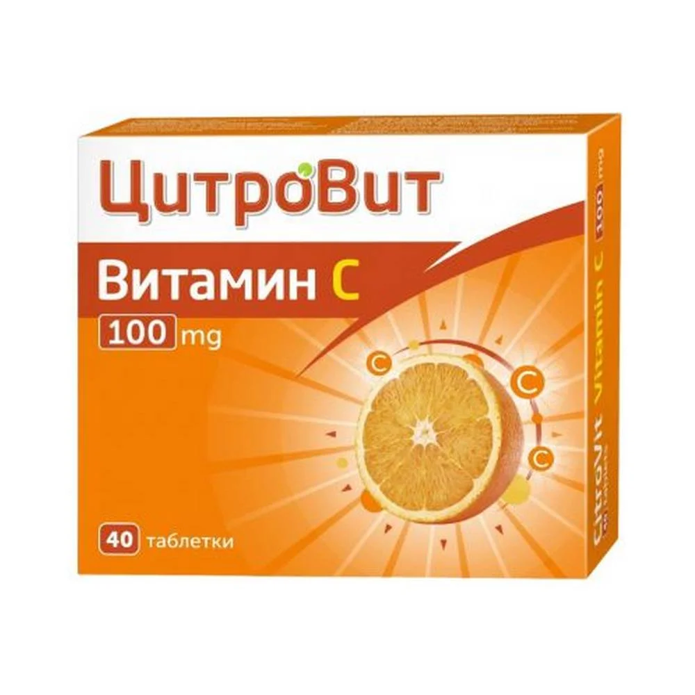 Teva CitroVit Vitamin C 100 mg -Teva ЦитроВит Витамин С 100 mg,40