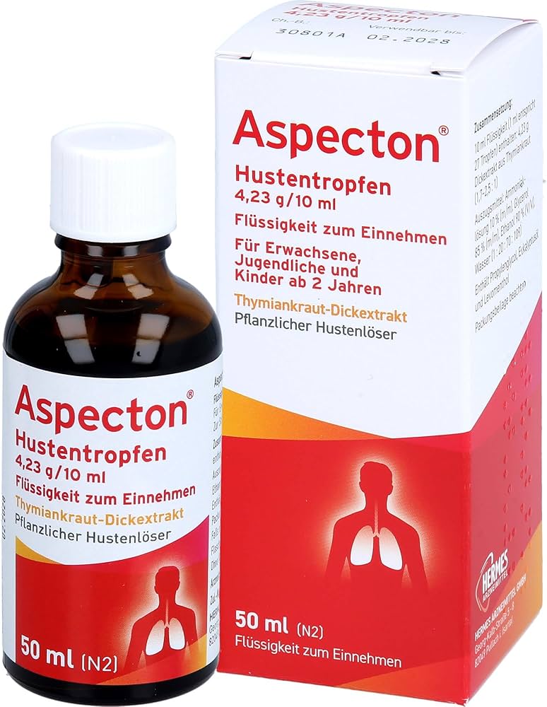 Aspecton cough drops, 50 ml