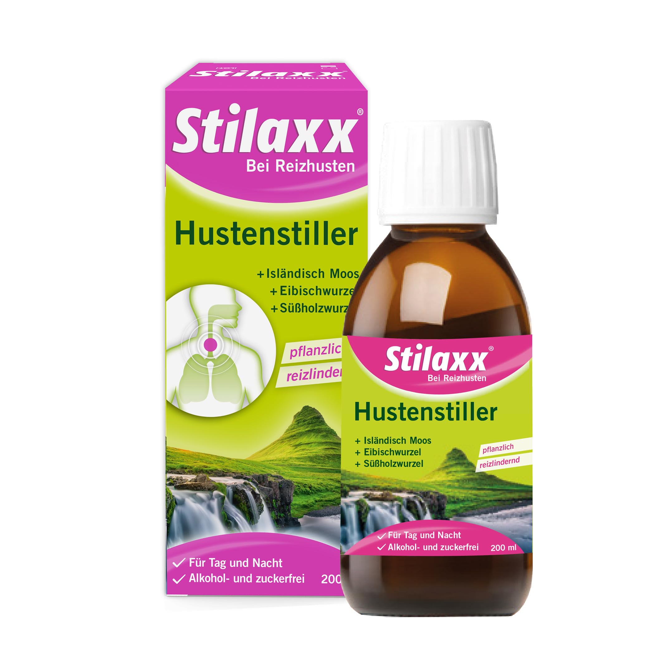Stilaxx cough suppressant Icelandic moss adult, 200 ml