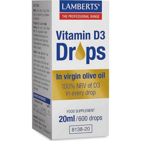 Soutien du système immunitaire - Lamberts Vitamin D3,