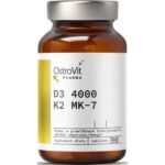 Supports bone and dental health - OstroVit Vitamin D3 + K2,