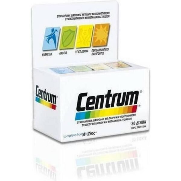 Support of the immune system - Pfizer Centrum A To Zinc,