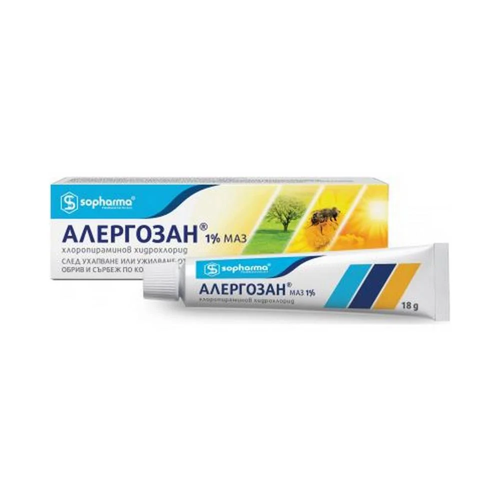 Sopharma Allergozan Ointment (EAN: 3800010650052) – Effective Allergy Relief