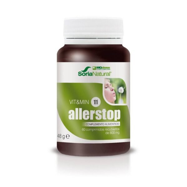 Reducing allergy symptoms – Soria Natural Vit&Min 11 Allerstop,