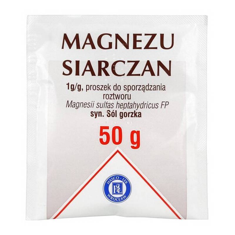 Magnesium Sulfate (Magnesii sulfas) powder, 50 g