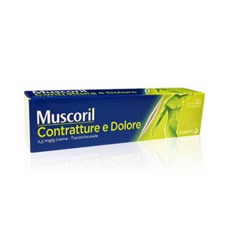 Muscoril Contractures and Pain 2.5 mg/g Cream 30 g