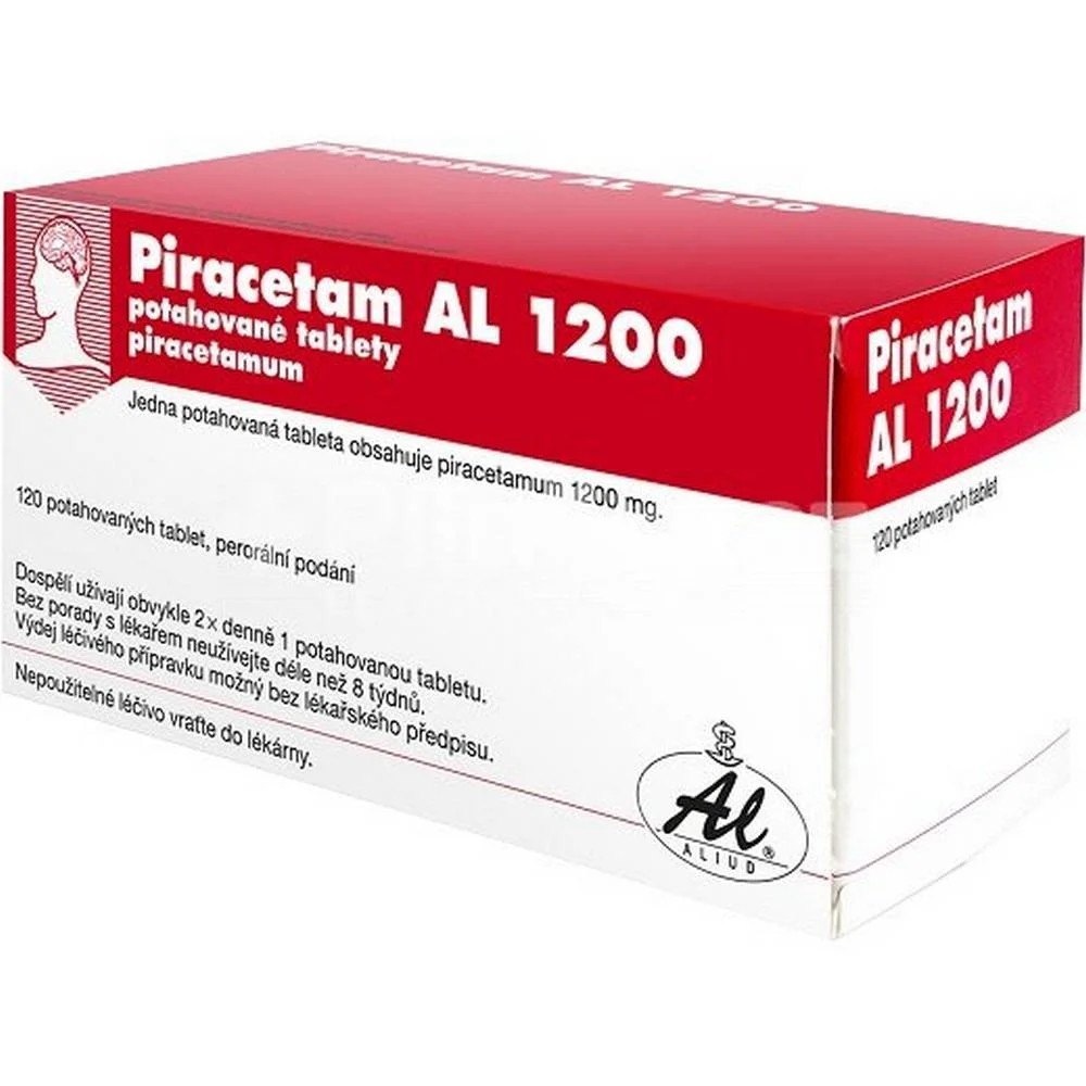 Piracetam 1200 mg Tablets, 120 tablets