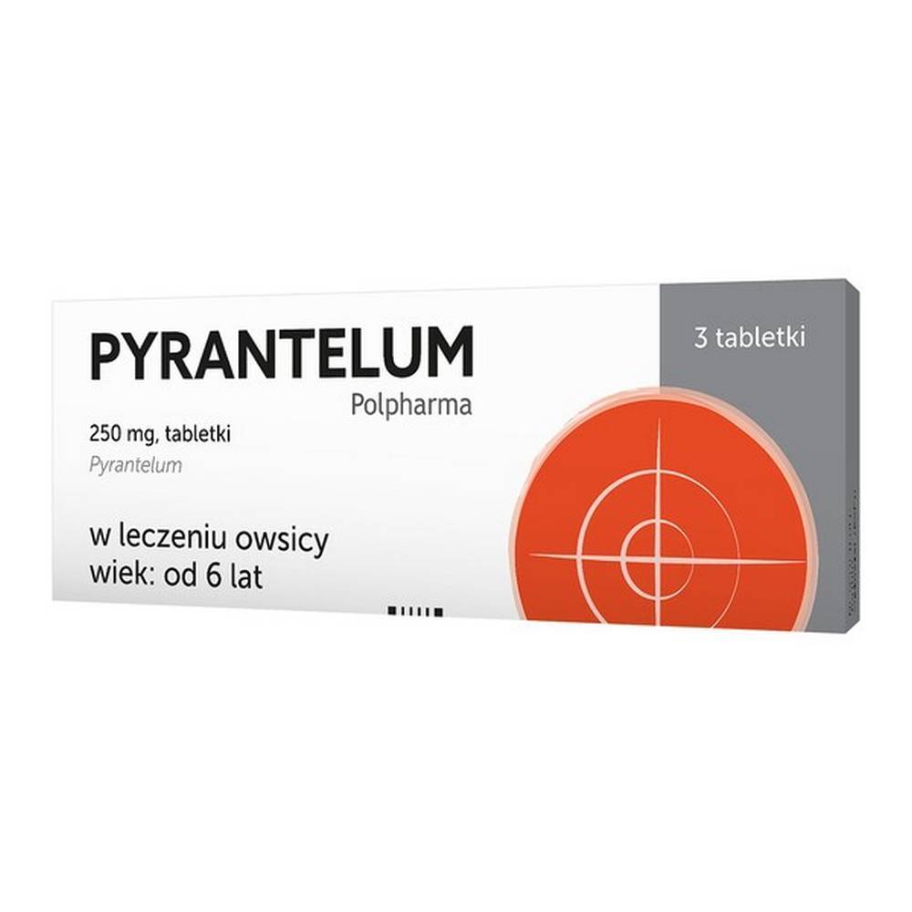 Pyrantelum Polpharma 250 mg Tablets (3 pcs.)