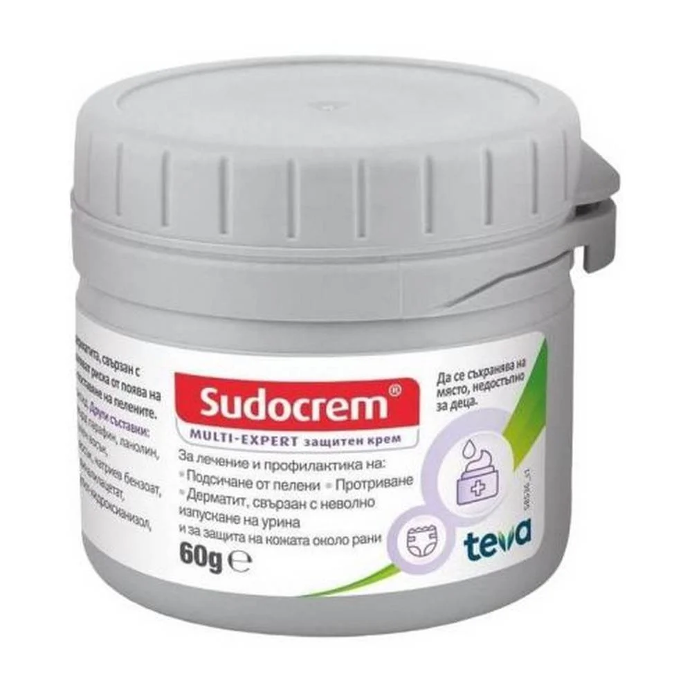 Teva Sudocrem Multi-Expert Protective Cream 60g – Versatile Skin Protection