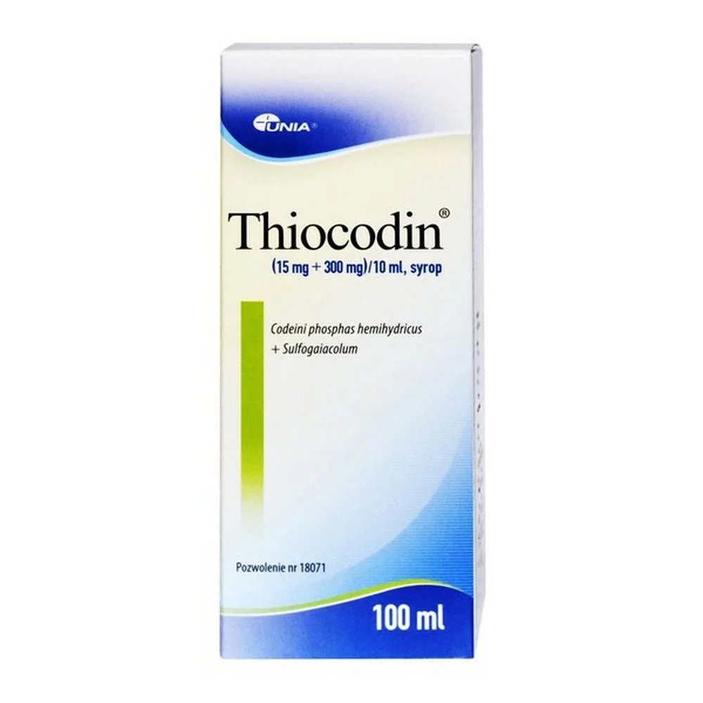 Thiocodin 15 mg + 300 mg
