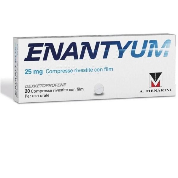 Headache - A.MENARINI Enantium 25 mg 20