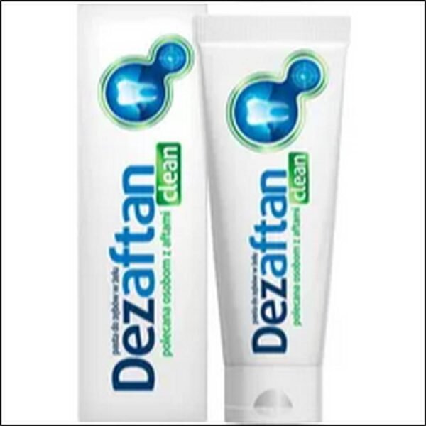 Gencives sensibles - Dentifrice Aflofarm Dezaftan Clean avec gel 75ml