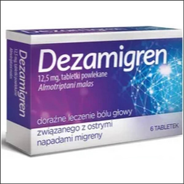 Migraines - Aflofarm Dezamigren 12,5 mg 6 comprimés