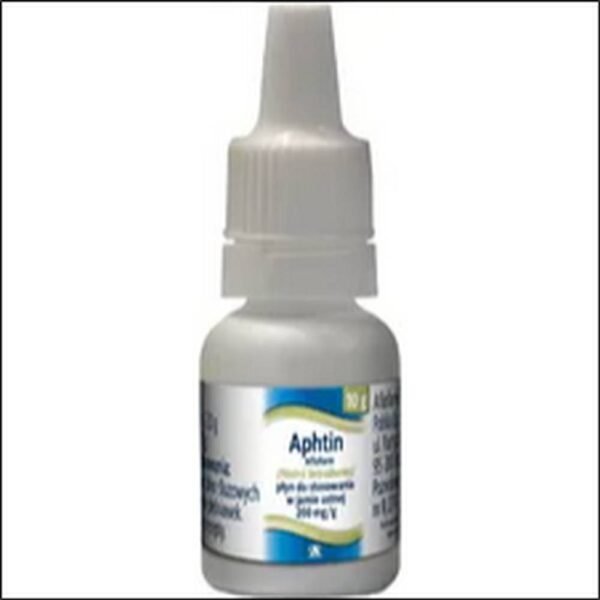 Aphtes buccaux (aphthae) - Aphtin 20% liquide 10 g Aflofarm