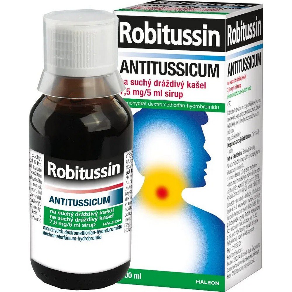 robitussin antitussicum 75 mg5 ml dry cough syrup 100 ml Robitussin Antitussicum is a cough syrup specifically formulated to relieve dry, unproductive coughs.