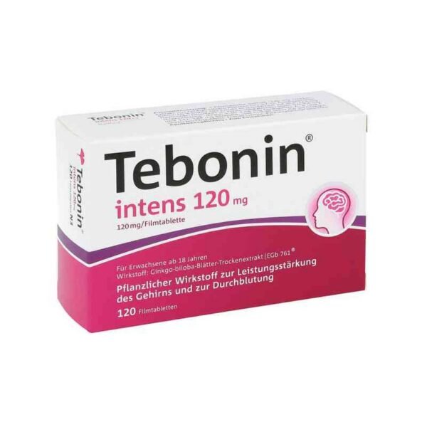 Age-related memory loss - Dr. Willmar Schwabe Tebonin Intens 120 mg 120